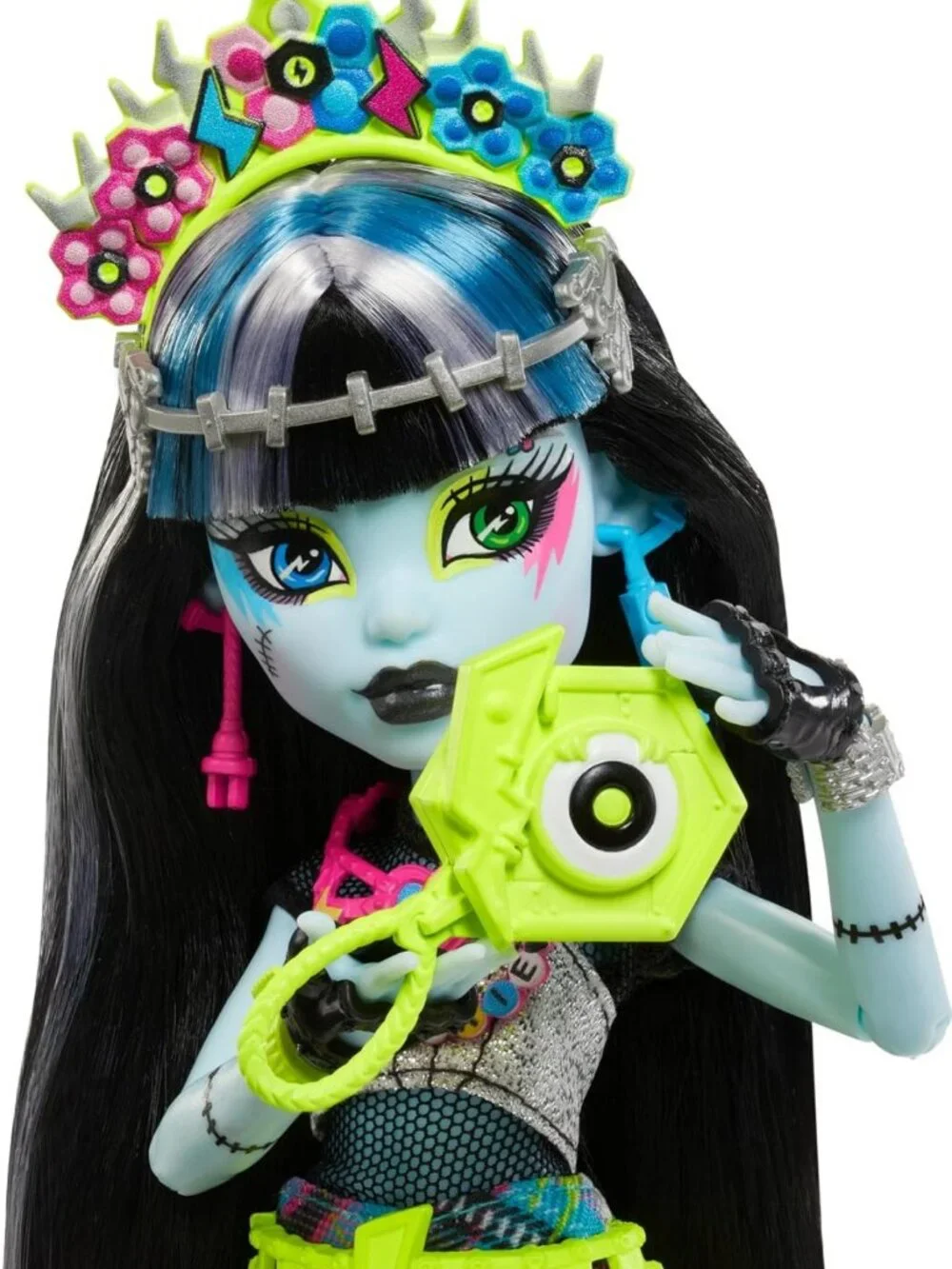 Glam Festival Doll with Accessories, Frankie Stein Inspired Outfit & Fun Snacks